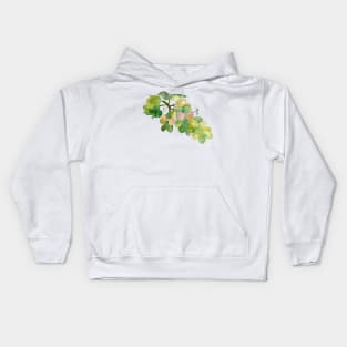 Green grapes Kids Hoodie